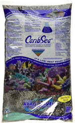 20LB CaribSea Arag-Alive Live Aragonite Reef Sand - Indo-Pacific Black