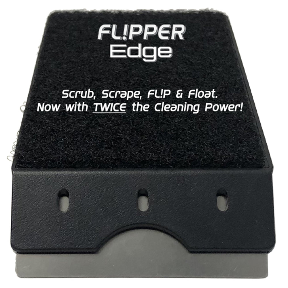 Flipper Edge Standard Float Magnetic Algae Cleaner - Up to 1/2"