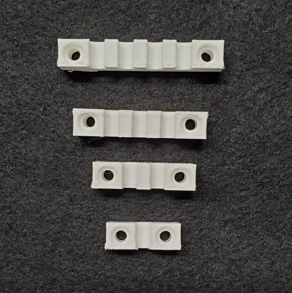 1/4" RO Tubing Brackets - 5 Pack 3D Printed