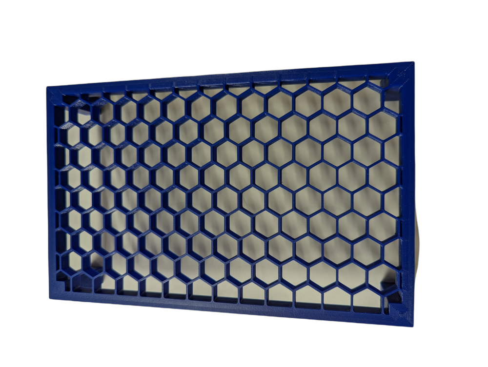 8.25" x 5.16" Free Standing Honeycomb Frag Rack 3D Printed