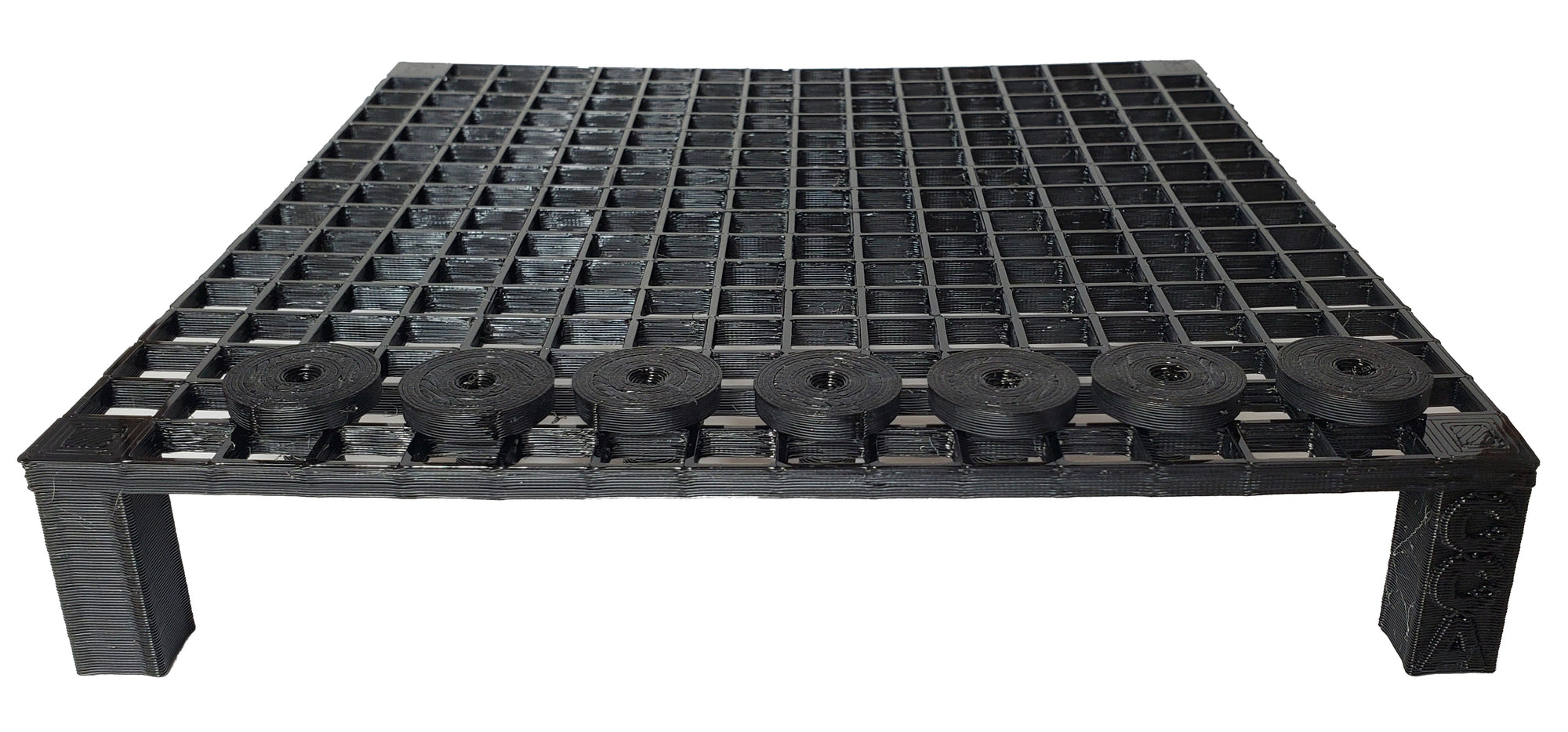Frag Rack with 25 Frag Plugs 3D Printed – Clear Choice Aquatics