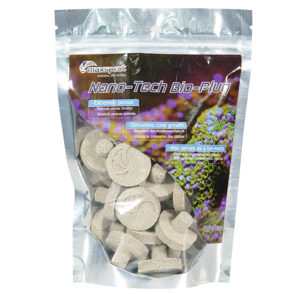 Biooptics Bio Plug Maxspect Nano-Tech Bio-Plug Frag Plugs – Clear Choice Aquatics
