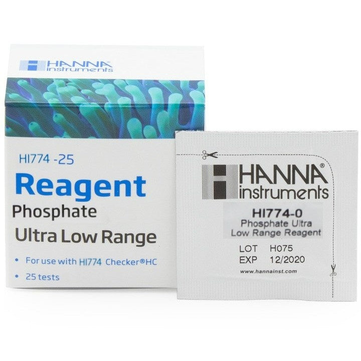 HI774-25 Ultra Low Range Phosphate Checker Reagent (25 Tests)