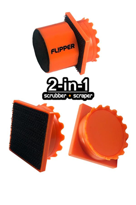 Flipper Pico Cleaner 2-in-1 Magnetic Algae Scrubber / Scraper