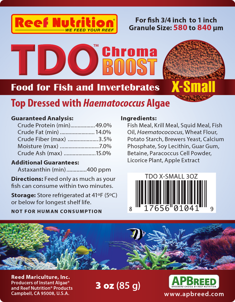 Reef Nutrition TDO Chroma Boost
