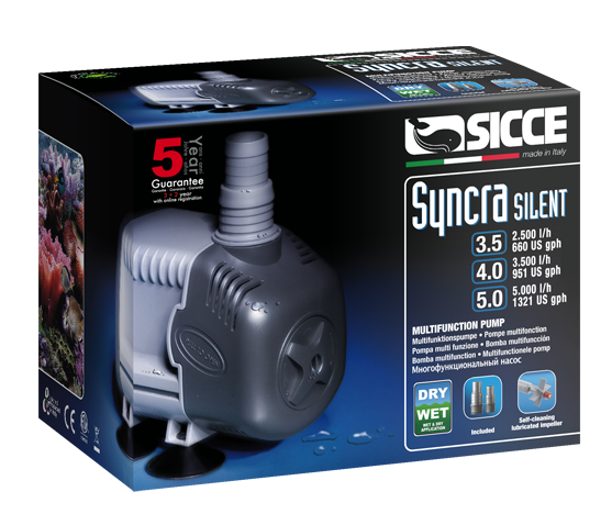 Syncra Silent 5.0 pump (1321 GPH)